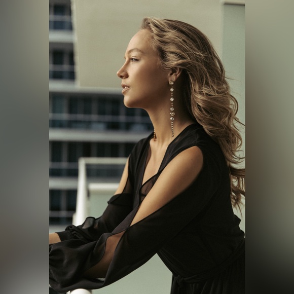 38. SOLD OUT T.Arrigoni Jewelry Piece Earrings - Picture 3 of 4